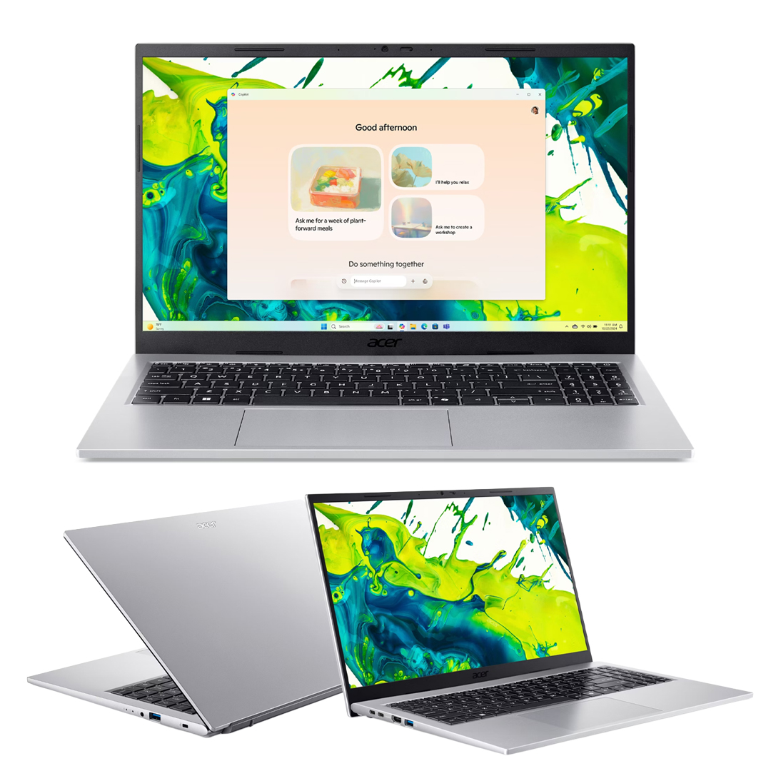 ACER Aspire Go 15 AG15-72P-550E INTEL Core 5 120U Max Turbo 5.0Ghz RAM DDR4 16Gb M.2 NVME 512Gb Monitor 15.6 FHD Win11