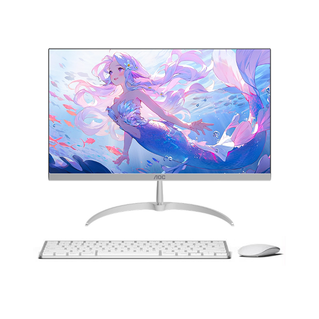 AIO AOC A24738 Core i3-10100T Max Turbo 3.8Ghz RAM DDR4 16Gb M.2 NVME 256Gb Monitor 23.8