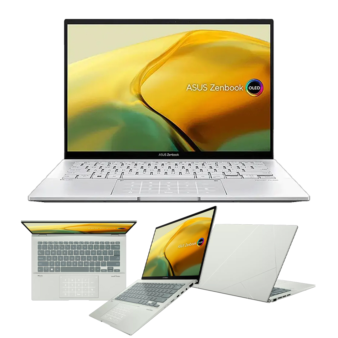 ASUS ZenBook UX3402 INTEL i9-13900H Max Turbo 5.4Ghz RAM LPDDR5 32Gb M.2 NVME 1Tb Monitor 14.0 OLED QHD 2.8K (90Hz) Win11