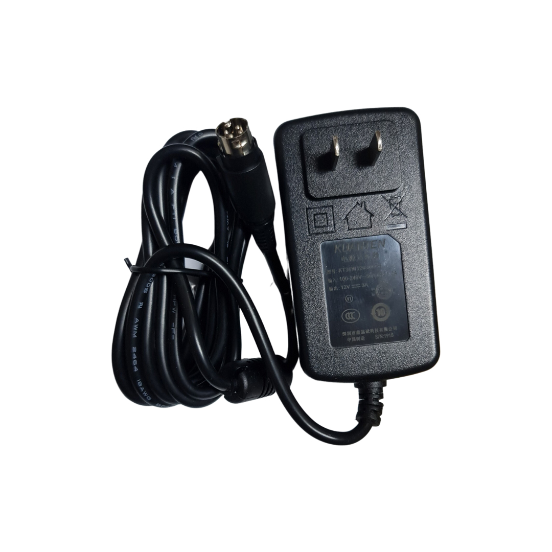 Adapter 12V-3A (Support 2A-4A) ##4pin KUANTEN