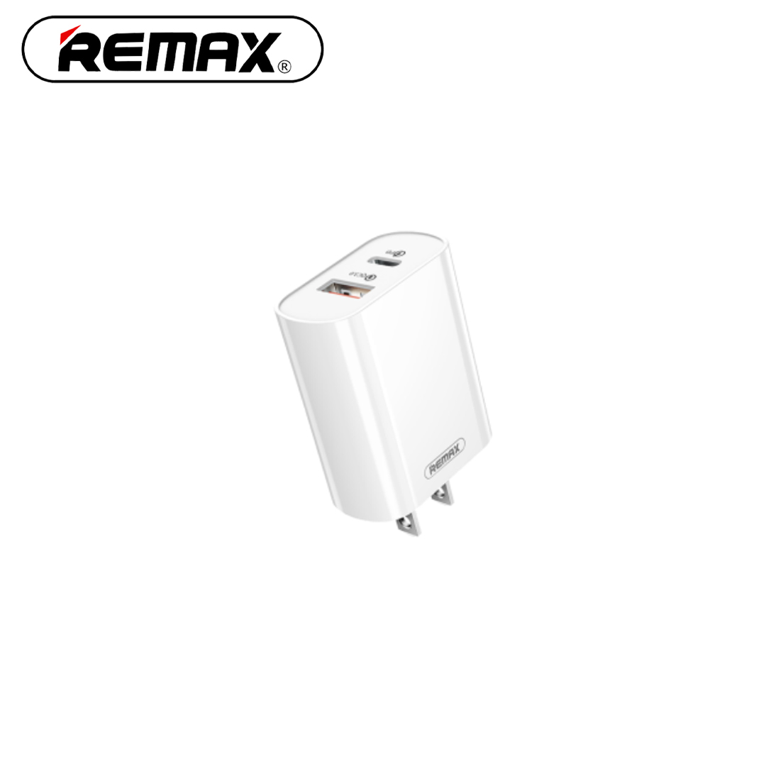 Adapter 18W - 2 Plug (QC3.0 PD) REMAX RP-U37