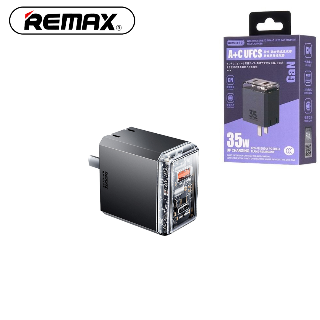 Adapter 35W - 2 Plug (QC3.0 PD) REMAX RP-U128