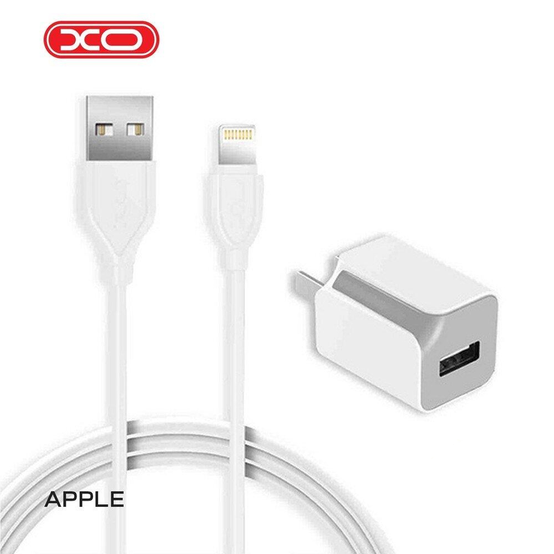 Adapter + Cable Lightning Iphone 1.2A XO L19