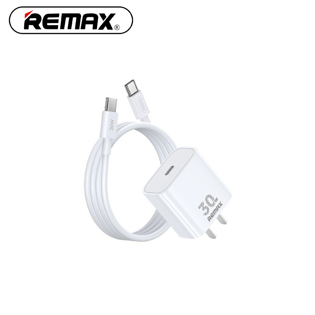 Adapter + Cable Type-C 30W REMAX RP-U71+RC-C021