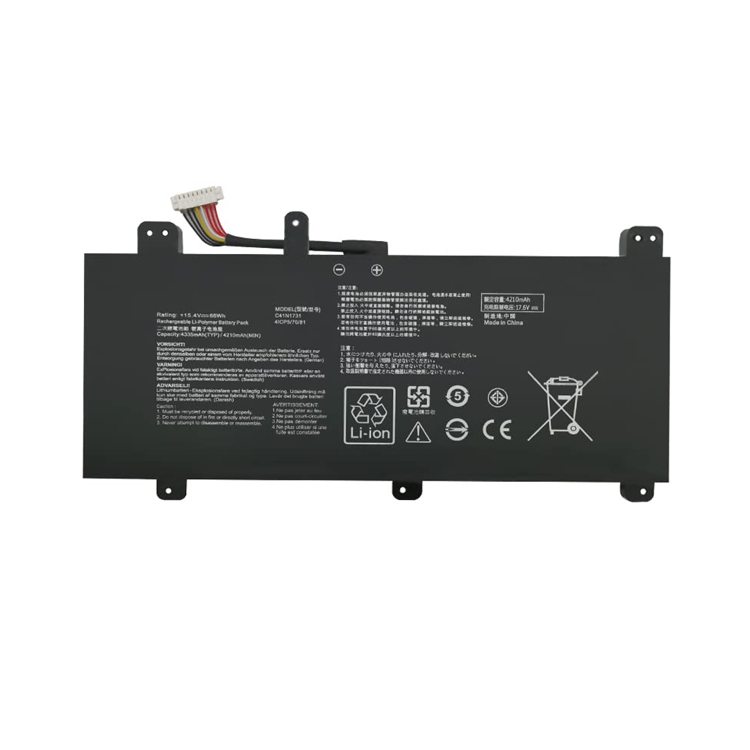 Asus C41N1731 (15.4V 66Wh) Battery