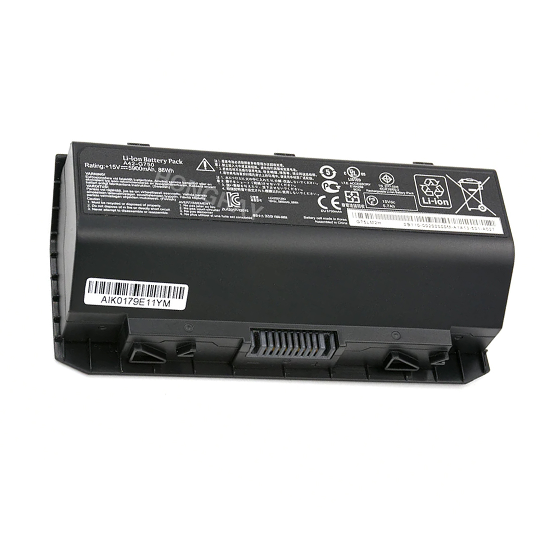 discolor Situation Postnummer Asus G750 Battery | Battery for Asus Laptop | TRIVICO TECHNOLOGY