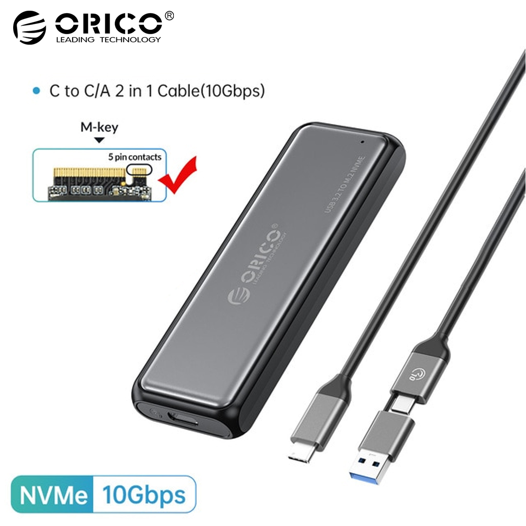 BOX SSD M.2 NVME Type-C / USB 3.2 ORICO DDM2-C3-G2