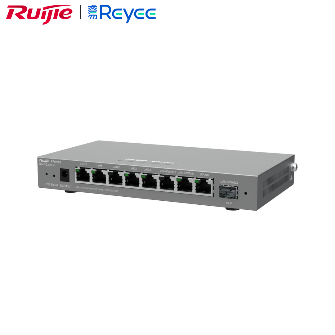 Balance router Ruijie Reyee RG-EG209GS 9port(Max 4Wan/8Lan) Gigabit