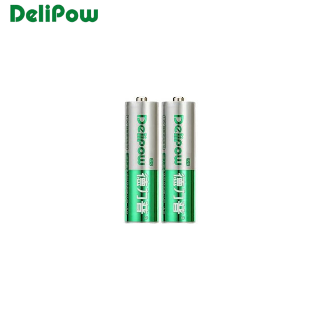 Battery AA Delipow Green Silver 2500mAh (Pack-2pcs)