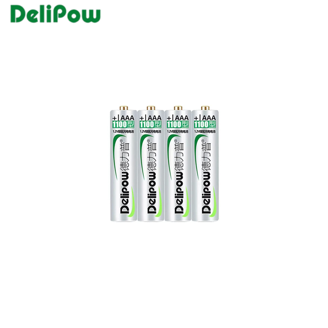 Battery AAA Delipow Gold Cap 1100mAh (Pack-4pcs)