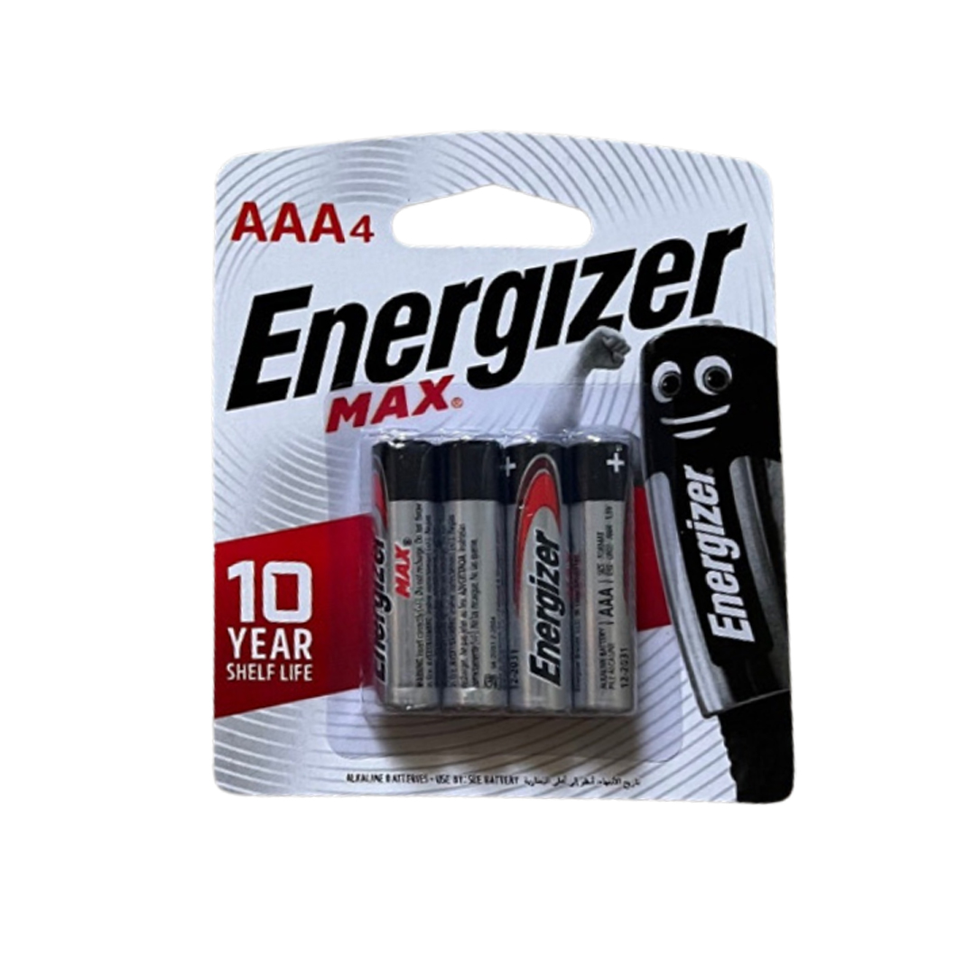 Battery AAA Energizer (Pack-4pcs)