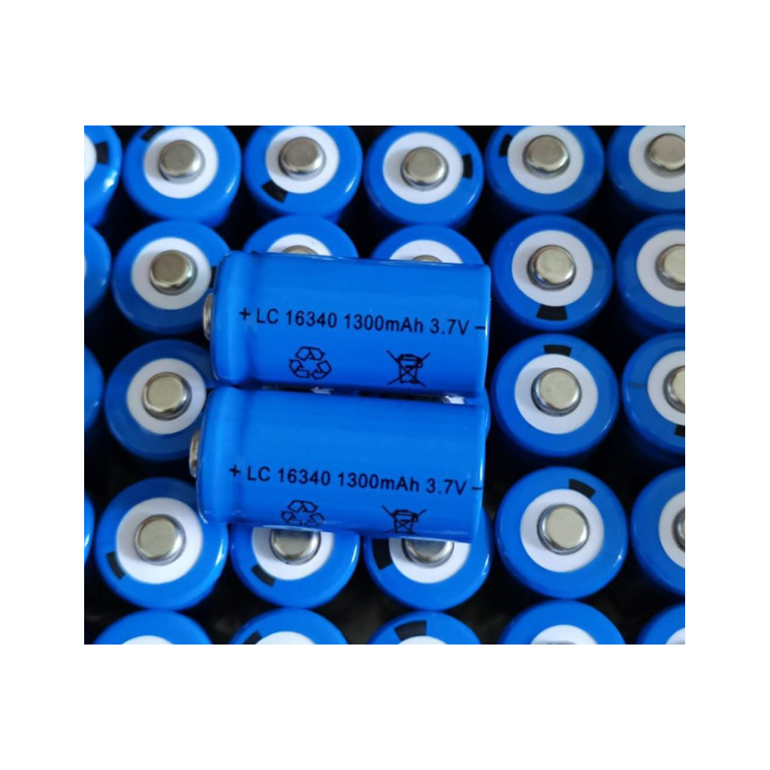Battery Lithium 16340 1.300mAh 3.7V