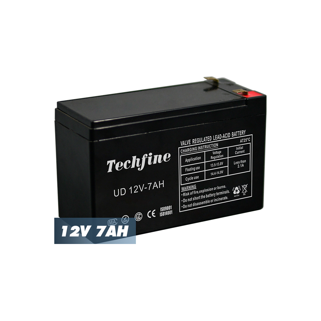 Battery for UPS 7.0Ah/12V (6.5x15x9.5cm) TechFine