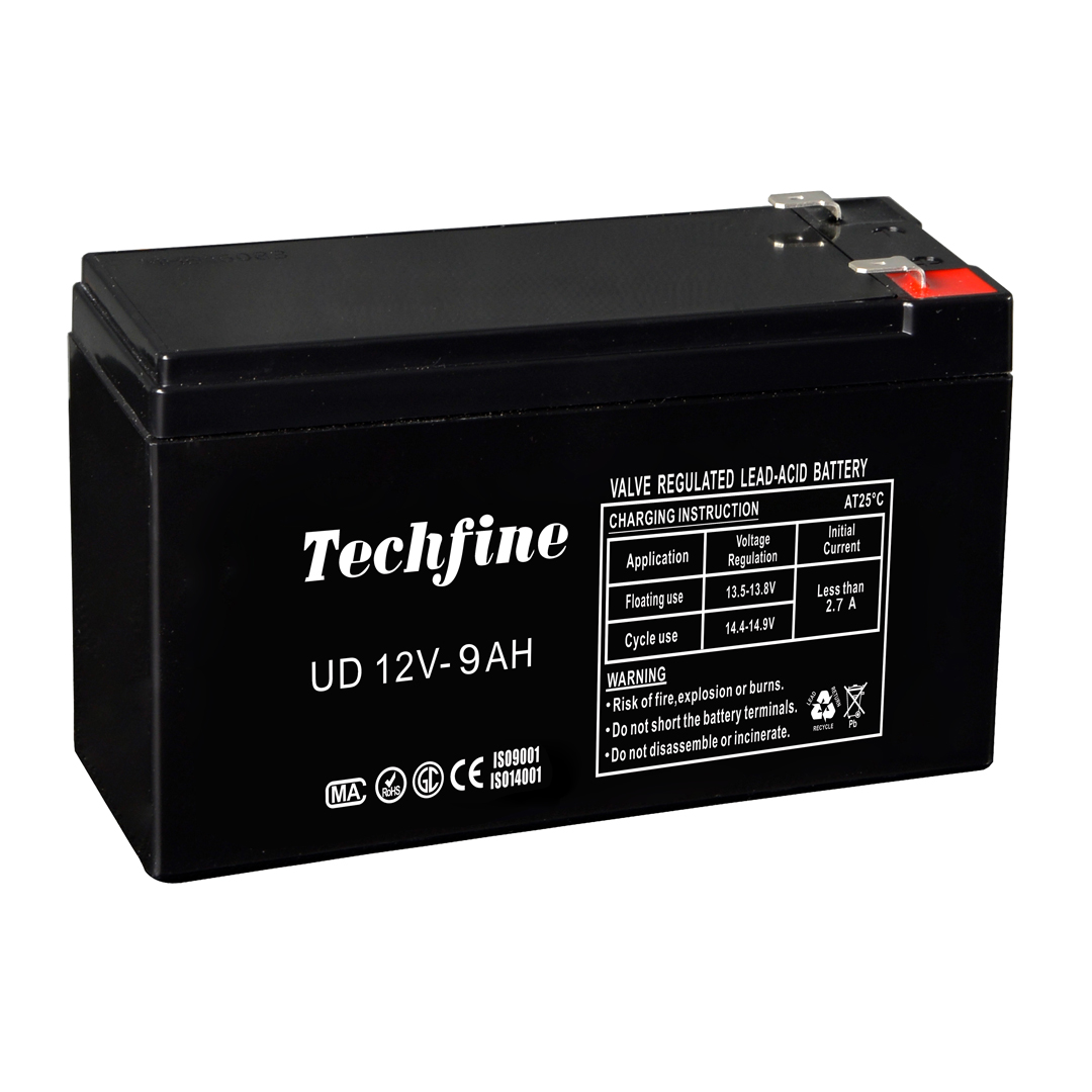 Battery for UPS 9.0Ah/12V (6.5x15x9.5cm) TechFine