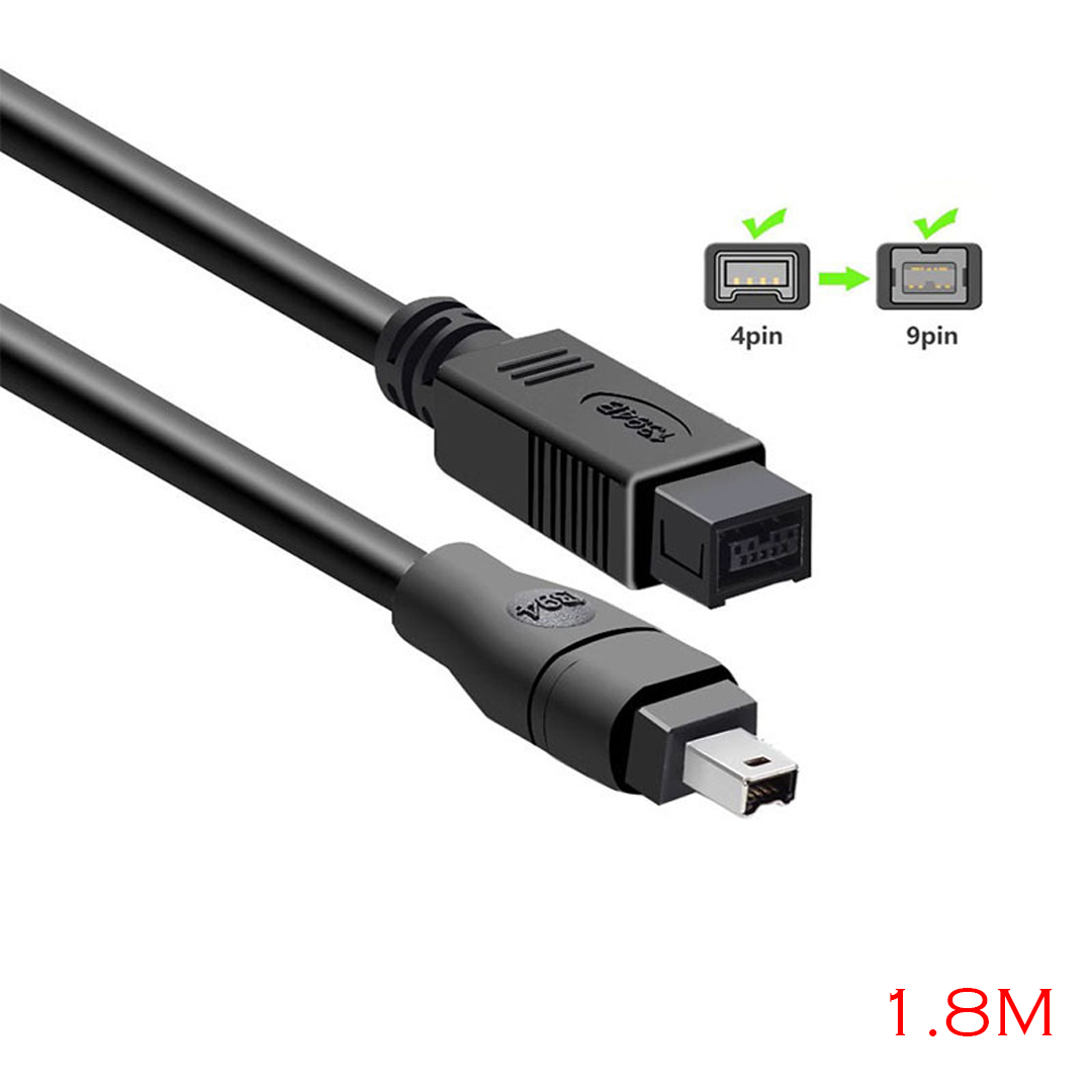 Cable 1394 4P-9P 1.8M