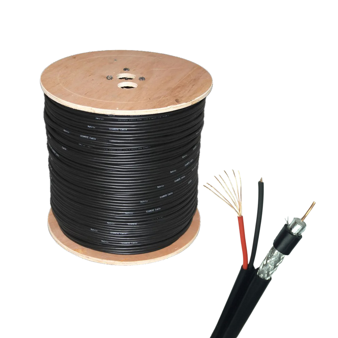 Cable Coaxial RG6+2C (MET)