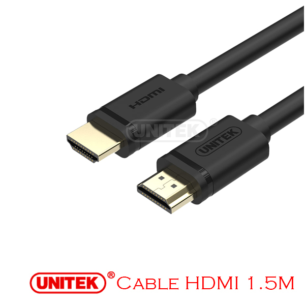 Cable HDMI (1.4 4K) 1.5M Unitek Y-C137M