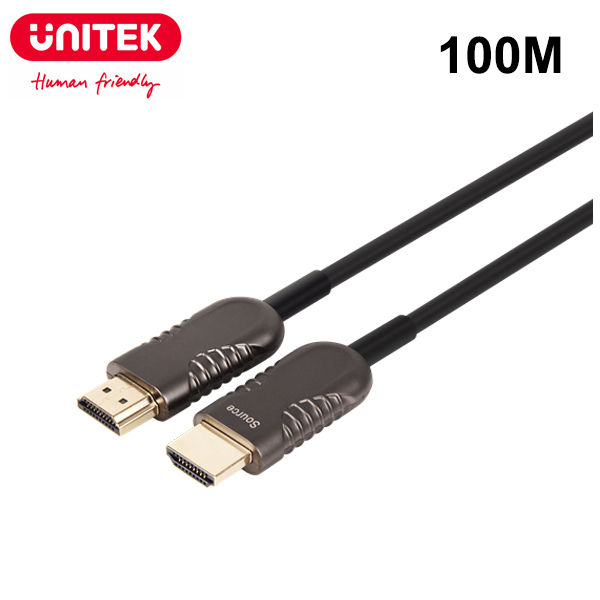 Cable HDMI (2.0 4K) 100M Active Optical Unitek Y-C1036BK