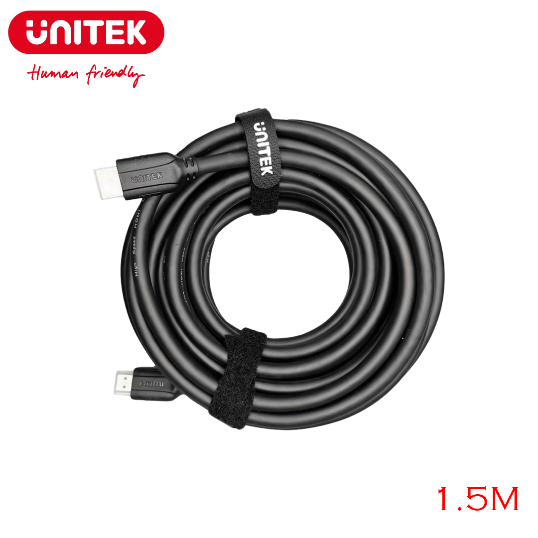 Cable HDMI (2.0 4K) 1.5M Unitek C11079ABK-1.5M