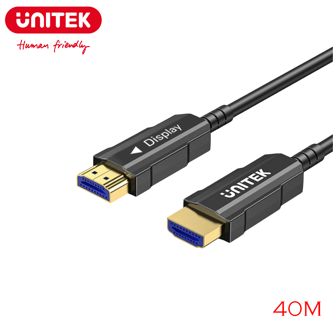 Cable HDMI (2.0 4K) 40M Active Optical Unitek C11072BK-40M