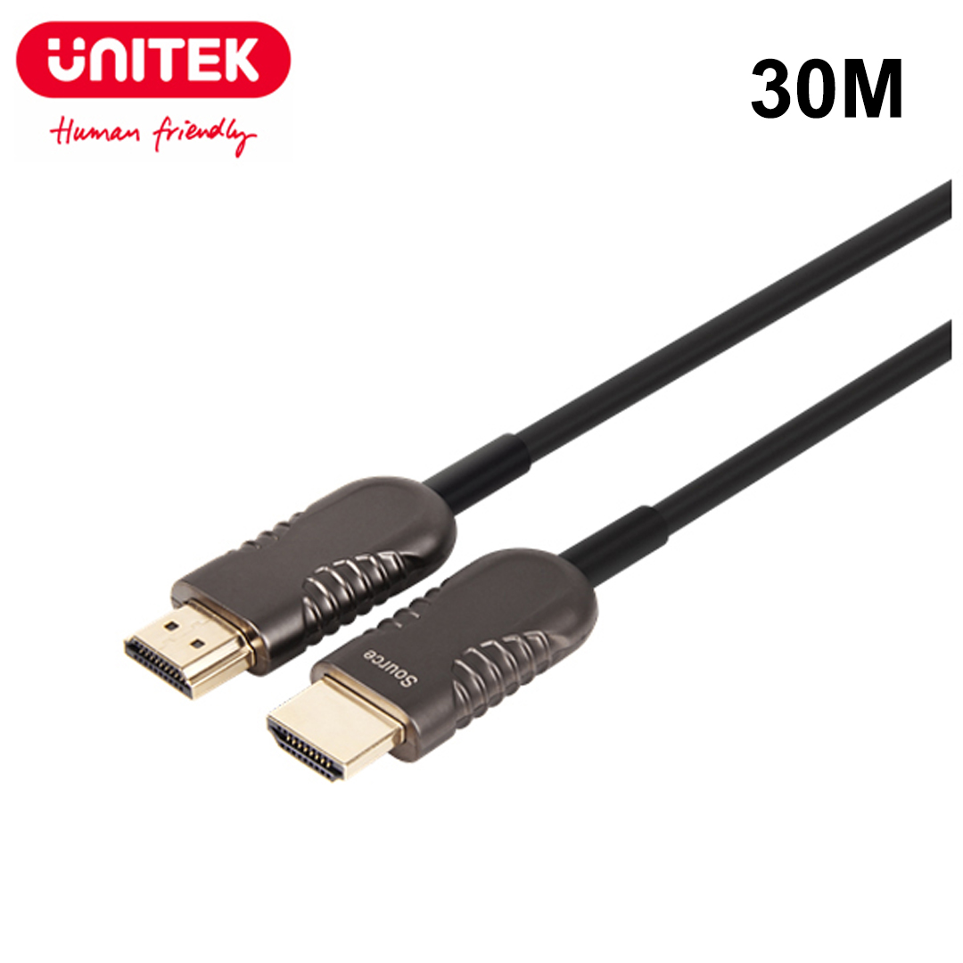 Cable HDMI (2.0 4K Active Optical) 30M Unitek Y-C1031BK