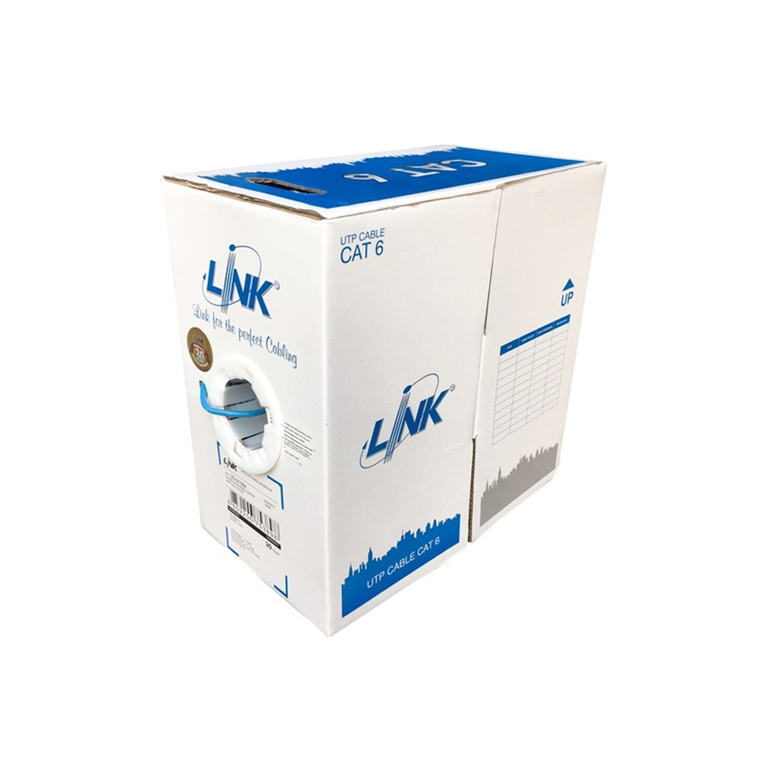 Cable LAN UTP Cat6 LINK US-9106A (BOX-305M)