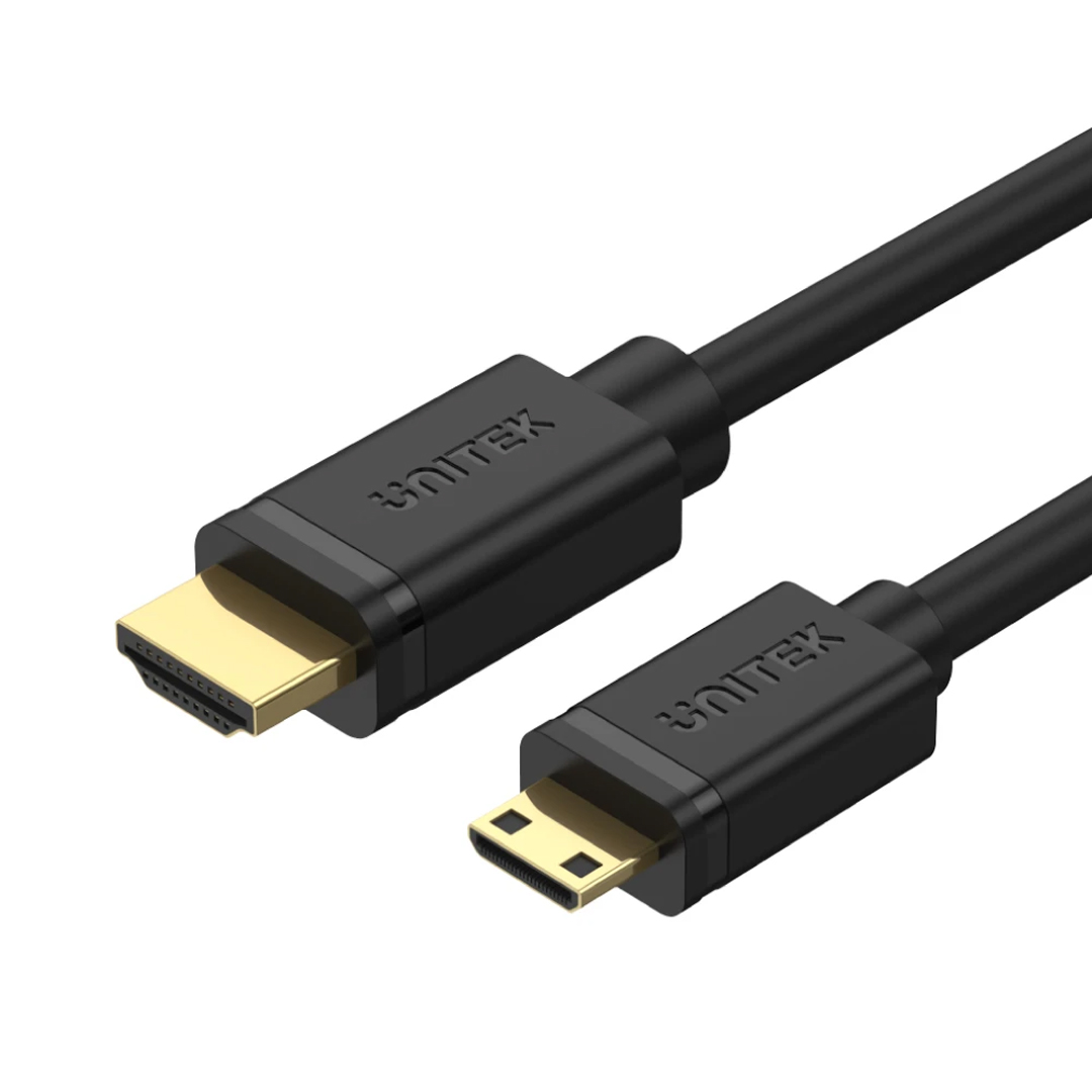 Cable Mini HDMI (M) to HDMI (M) 2M Unitek Y-C179