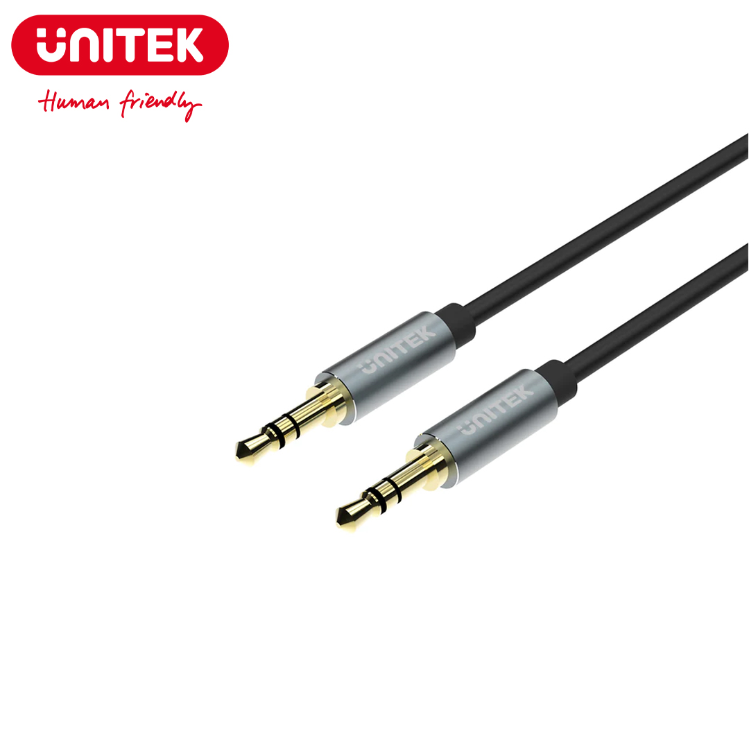 Cable Sound 3.5mm/3pole AUX Male 1.5M Unitek Y-C922ABK