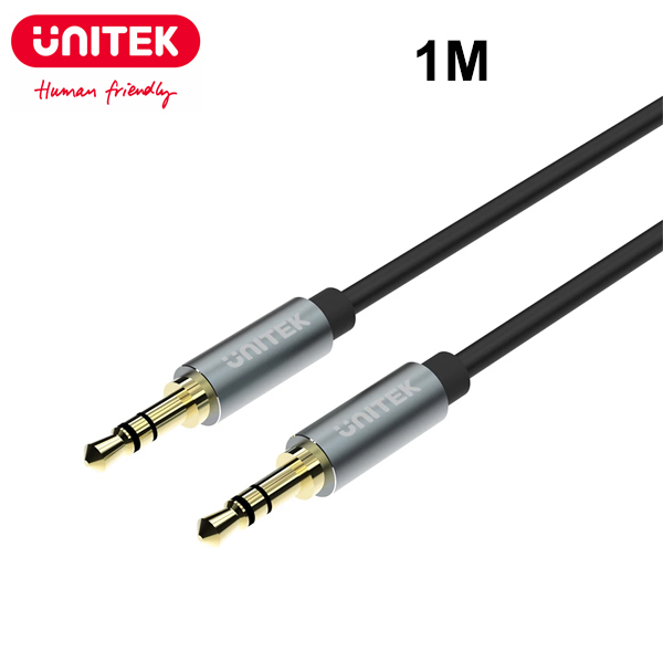 Cable Sound 3.5mm/3pole AUX Male 1M Unitek Y-C926ABK