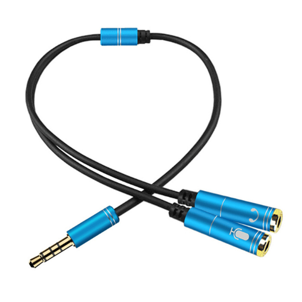 Cable Sound 3.5mm/4pole AUX 1Male to 3.5mm/3pole AUX 2Female 0.2M OEM