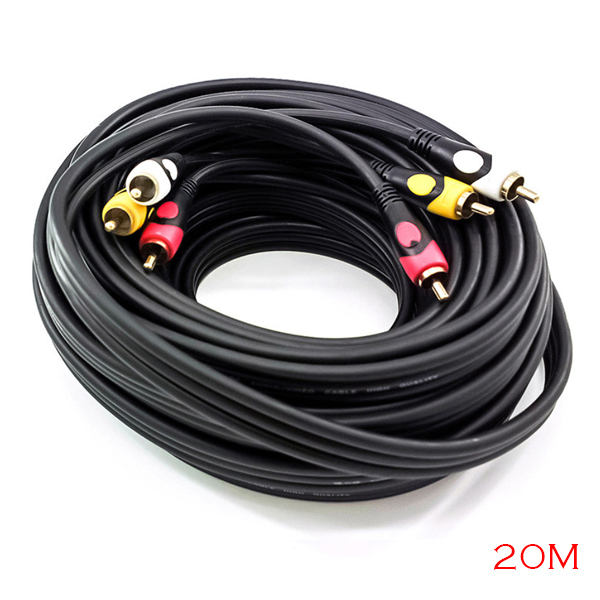 Cable Sound 3RCA Male to 3RCA Male 20M OEM