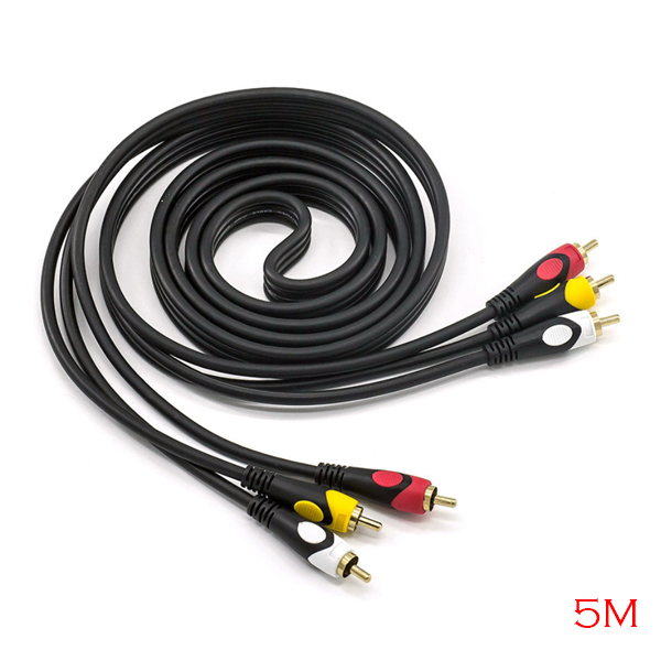 Cable Sound 3RCA Male to 3RCA Male 5M OEM