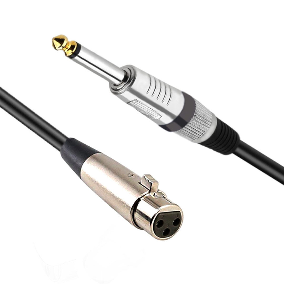 Cable Sound 6.35mm 1Male to XLR 1Female 5M OEM