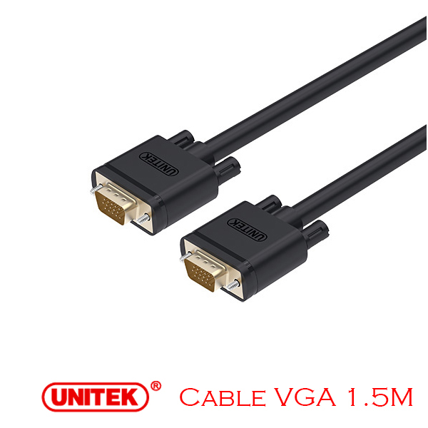 Cable VGA 1.5M Unitek Y-C503G