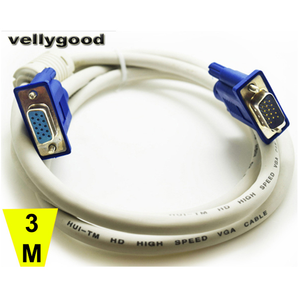 Cable VGA M/F 3M OEM