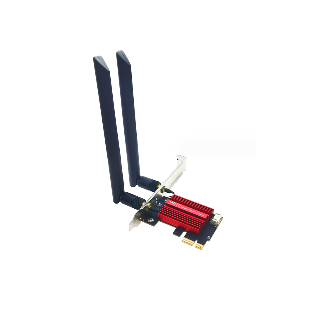 Card PCIex Wifi 2.4G 300Mbps + 5G 867Mbps + Bluetooth 4.0 Intel® Dual Band Wireless-AC 7260
