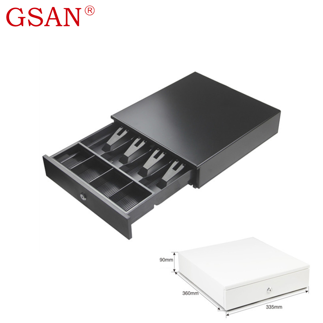 Cash Drawer GSAN GS-330A 4Bill/4Coin Channel (335x360x90mm)
