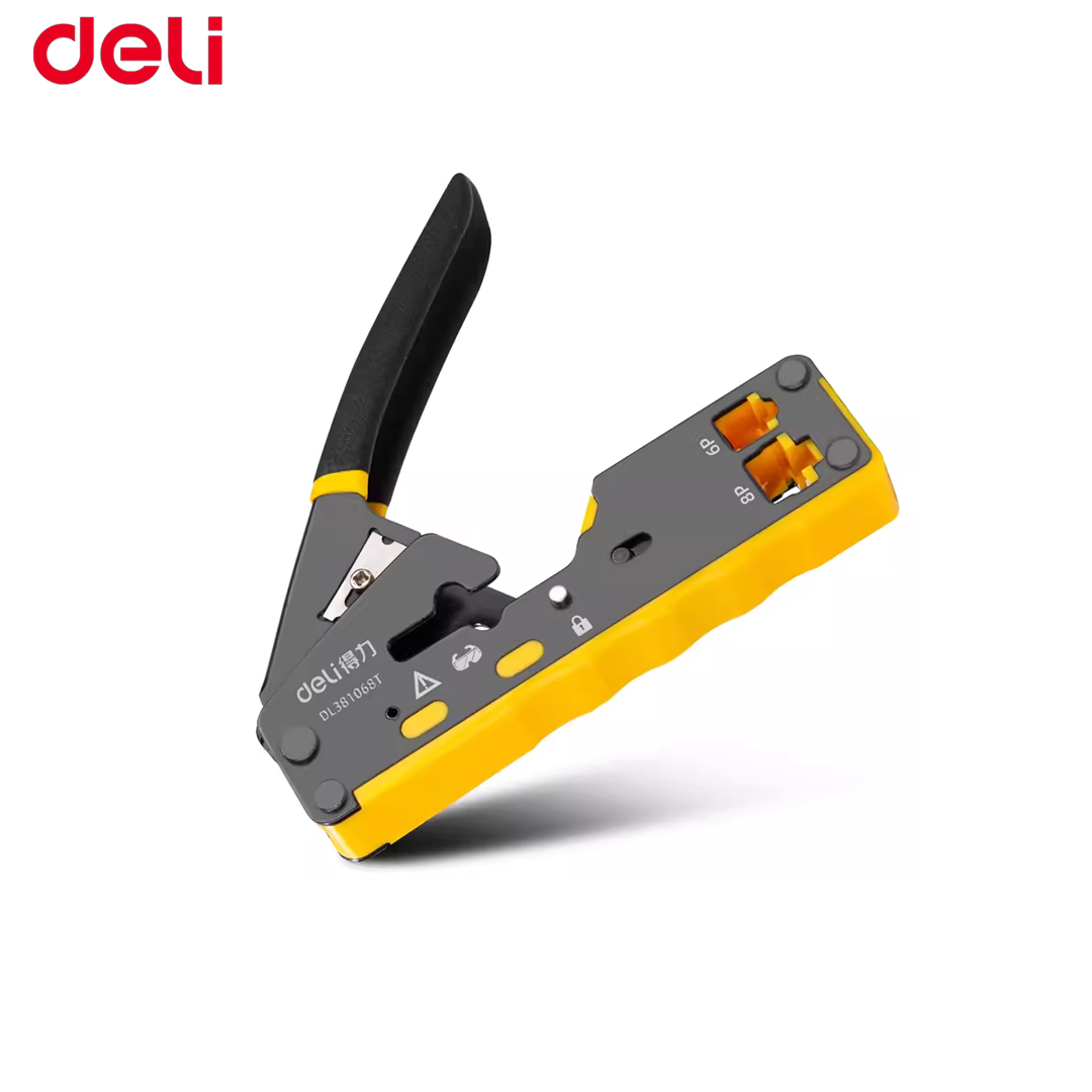 Crimp Tool RJ45/RJ11 deli DL381068T