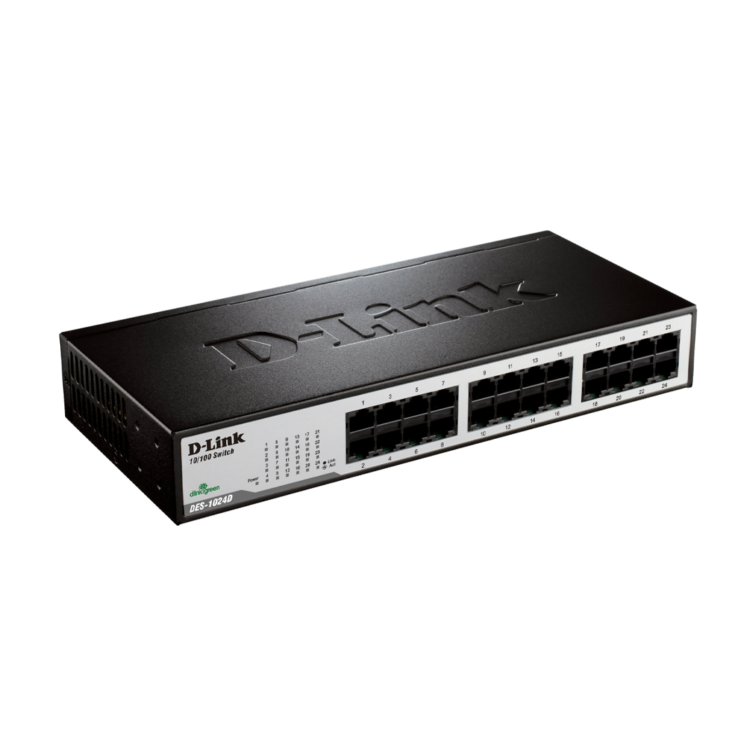 Ethernet Hub/Switch 24 port 10/100 D-LINK DES-1024D