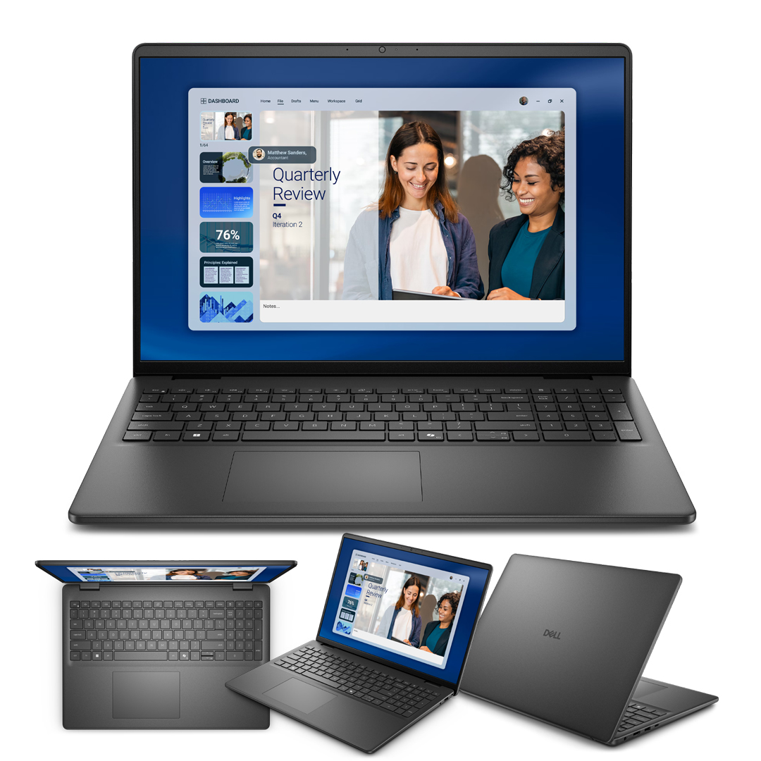 DELL 16 DC16255 AMD Ryzen 7 250 Max Turbo 5.1Ghz RAM DDR5 16Gb M.2 NVME 1Tb Monitor 16.0 FHD Win11