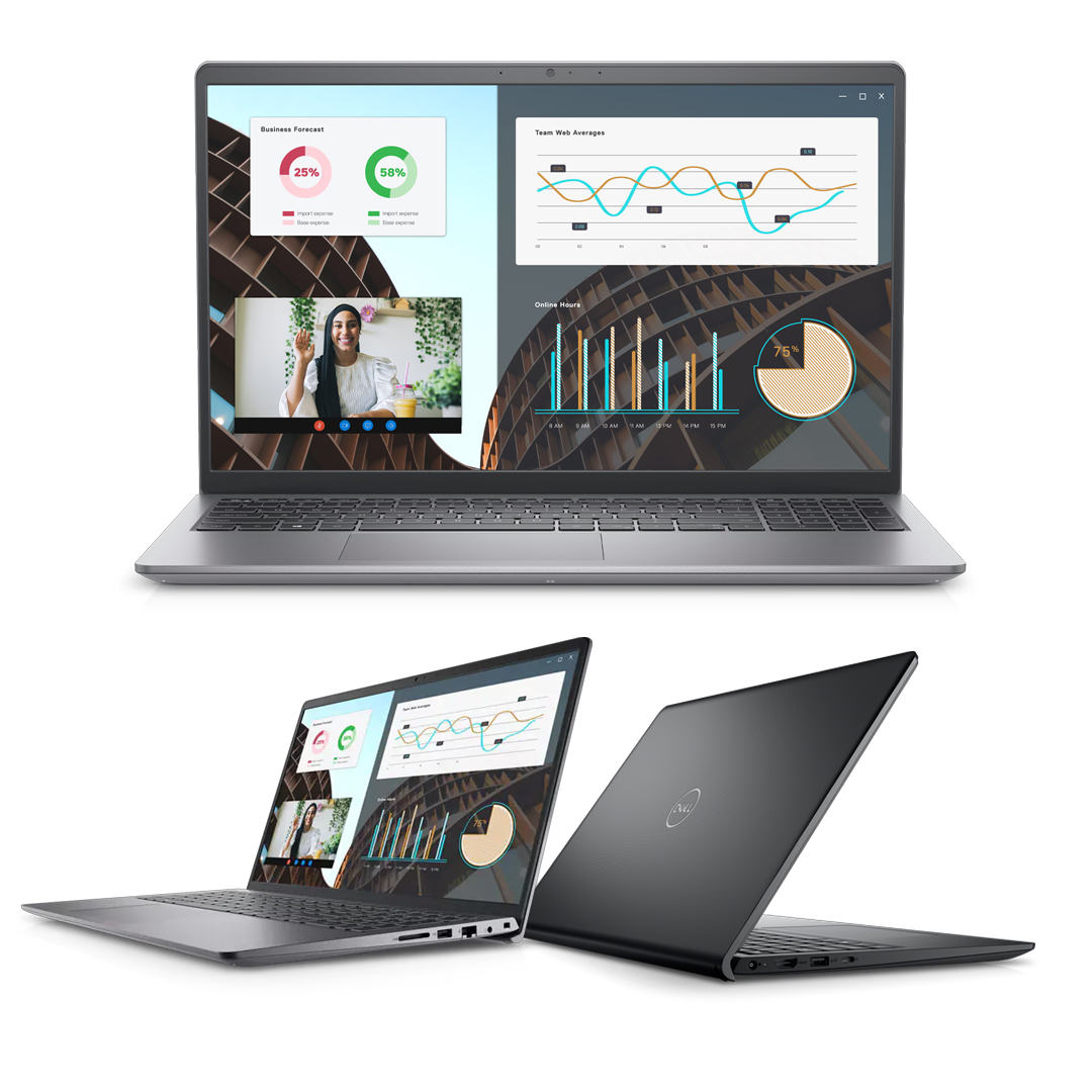 DELL Vostro 15 3530 INTEL i3-1305U Max Turbo 4.5Ghz RAM DDR4 16Gb M.2 NVME 512Gb Monitor 15.6 FHD Win11