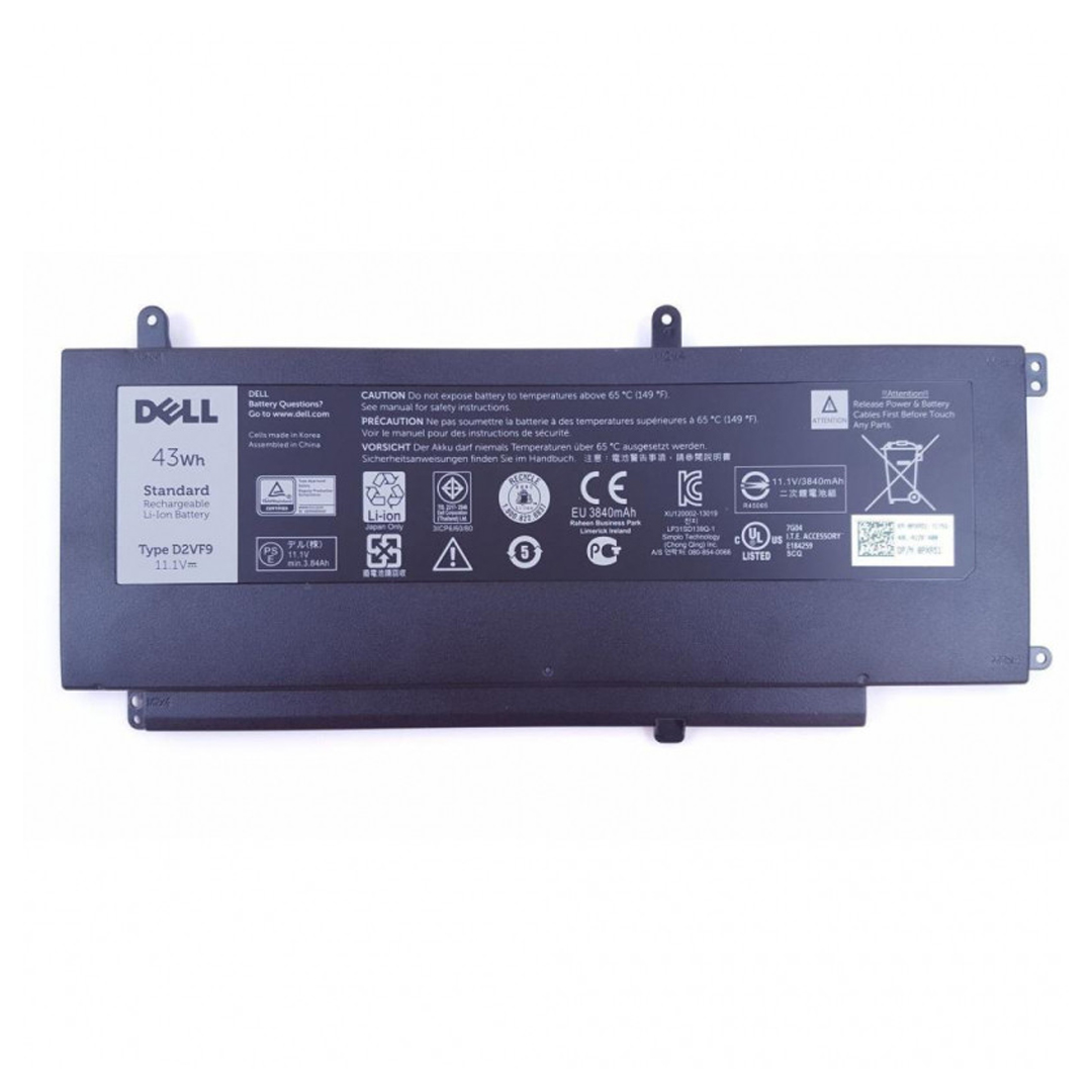 Dell D2VF9/43wh Battery