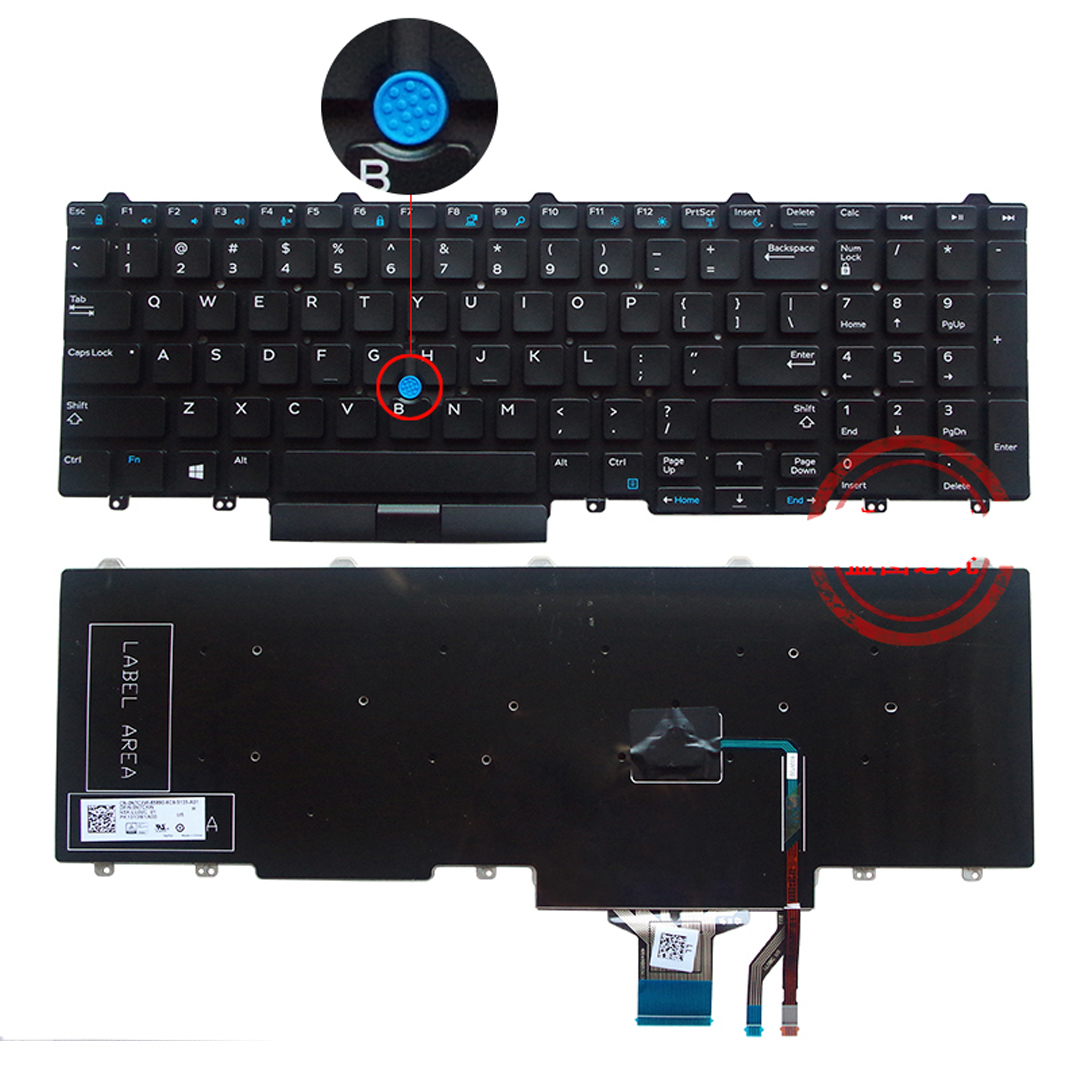 Dell E5550 Keyboard TK25