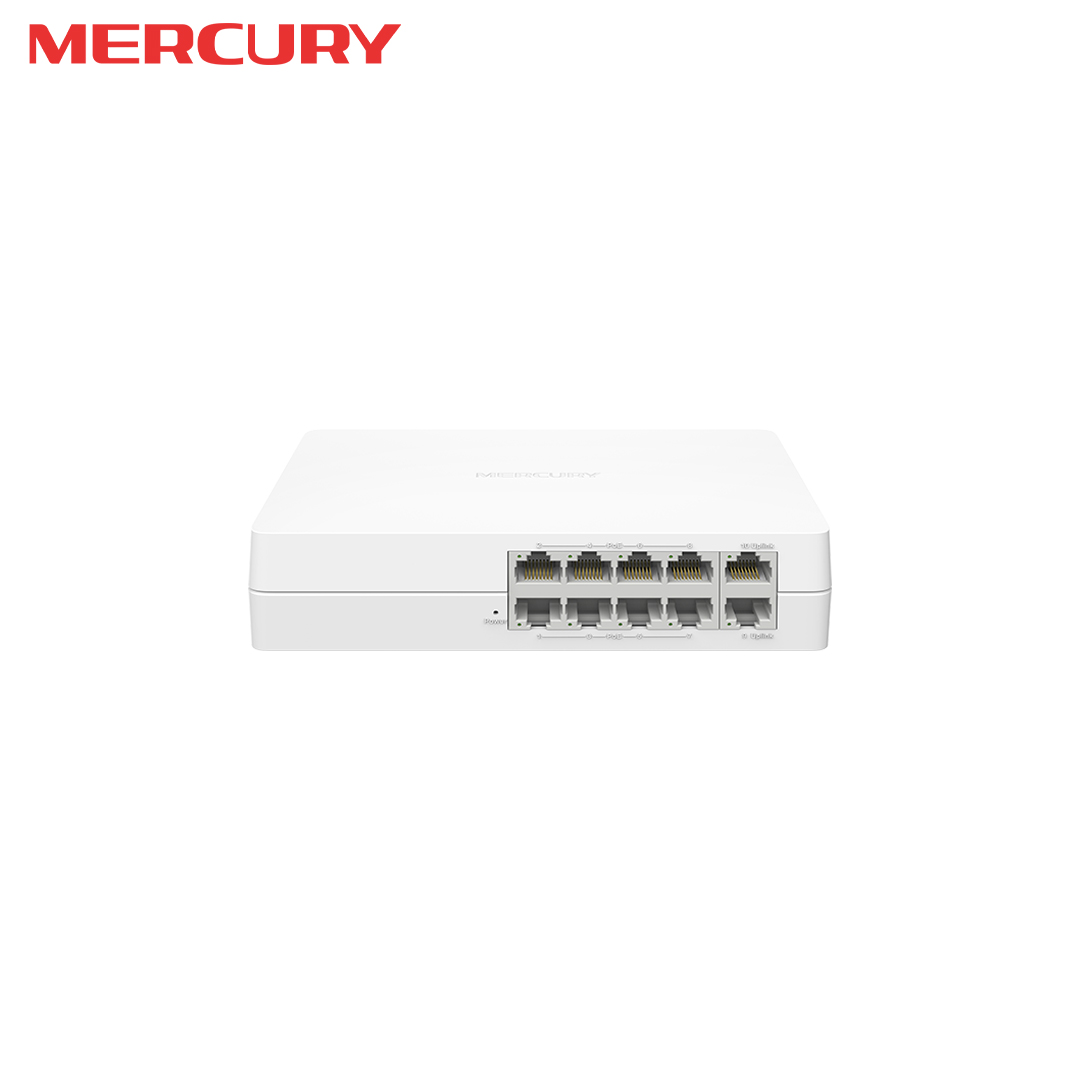 Ethernet Hub/Switch POE 08 port 10/100 + 2 port Uplink 10/100 MERCURY MS10CP-M
