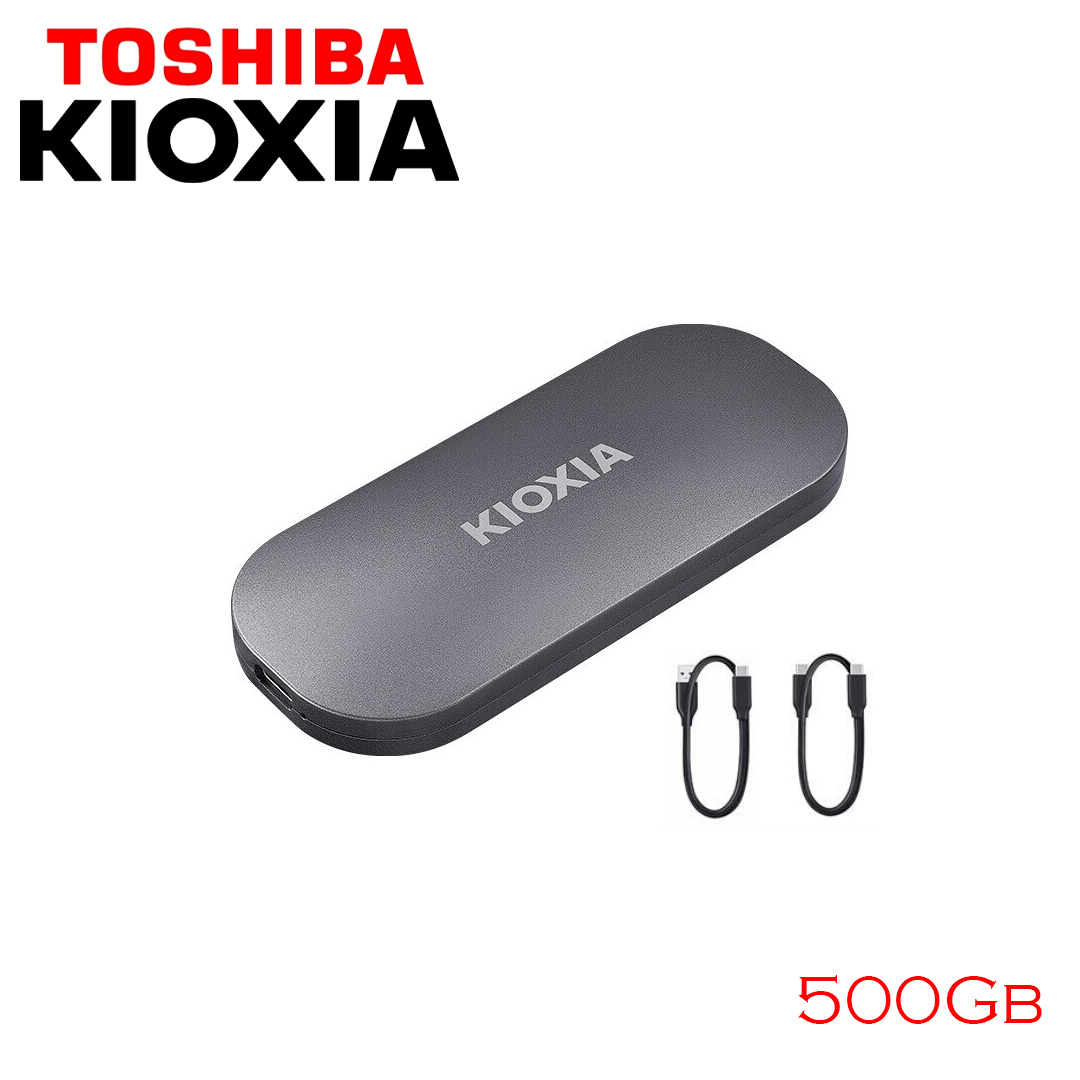 External SSD 500Gb KIOXIA (By Toshiba) XD10 (USB3.2+Type-C)
