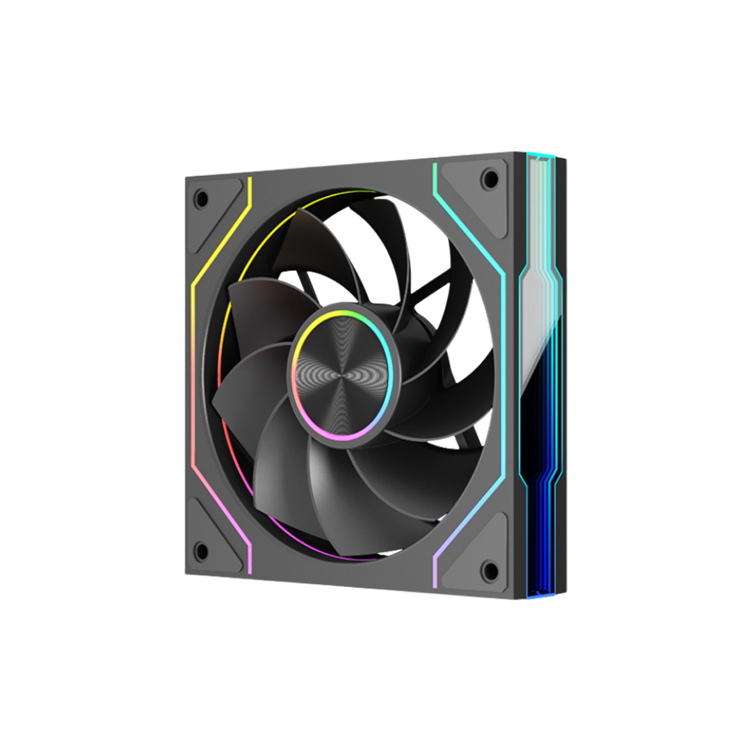 FAN Case ARGB (black 12cm 5v3p) COOLMOON 9PRO REVERSE