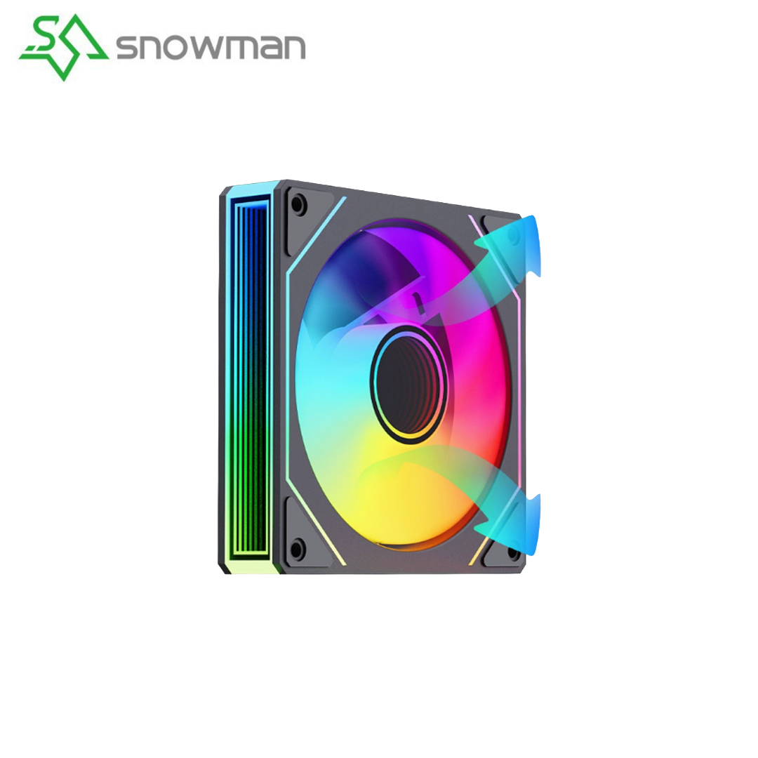 FAN Case ARGB (black 12cm 5v3p) SNOWMAN LK120 REVERSE