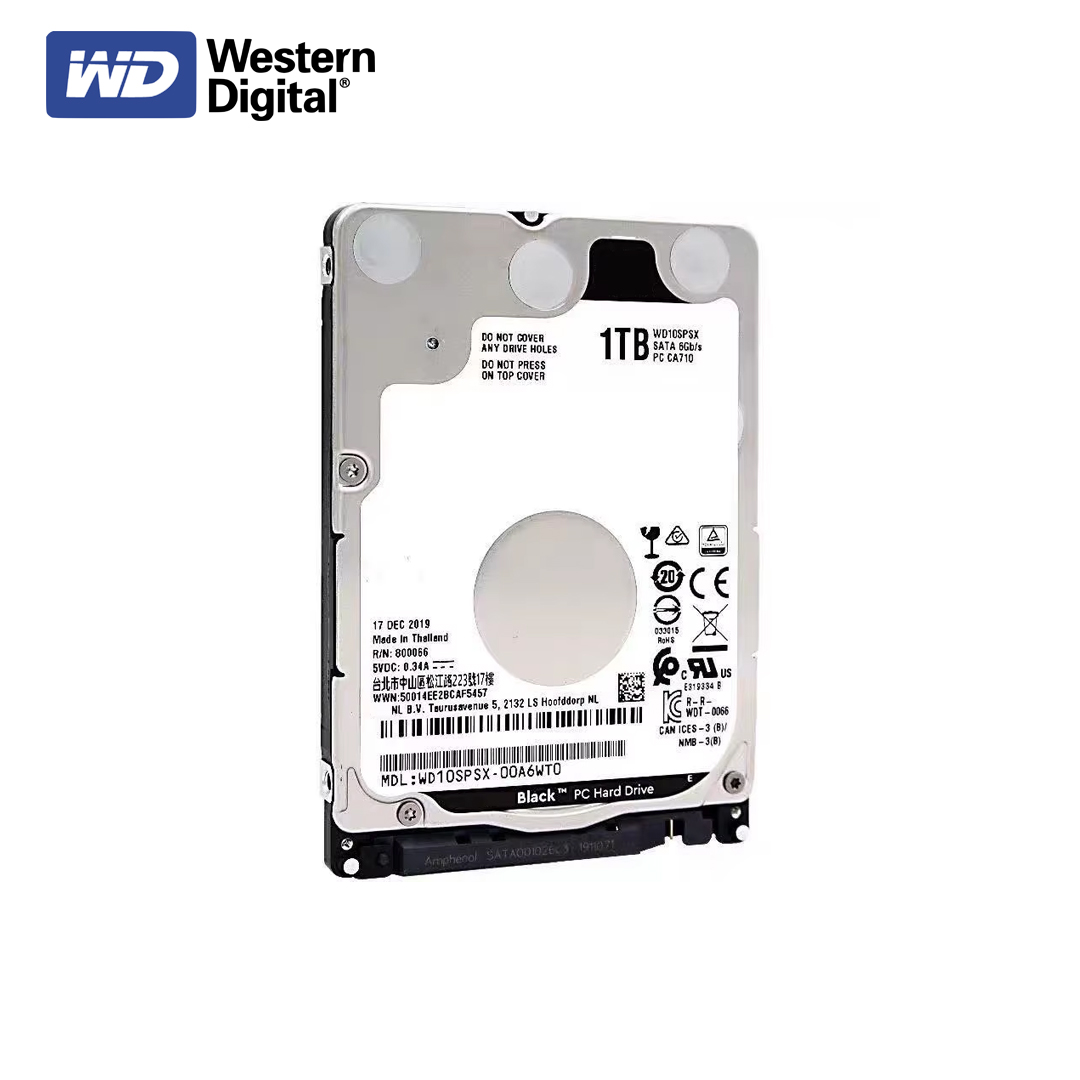 HDD 2.5 Laptop 1000Gb WD Black (Sata III / 7mm)