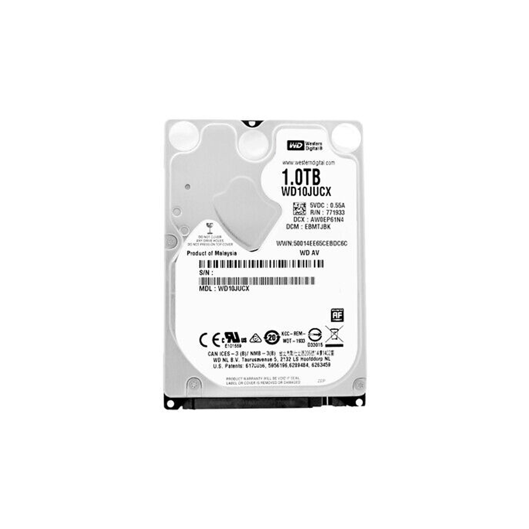 HDD 2.5 Laptop 1000Gb WD WD10JUCX (Sata III / 7mm)