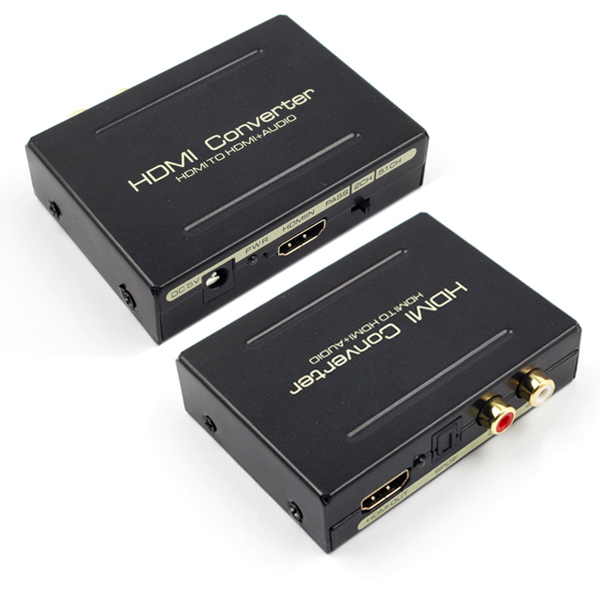HDMI to HDMI + Audio Box Converter OEM